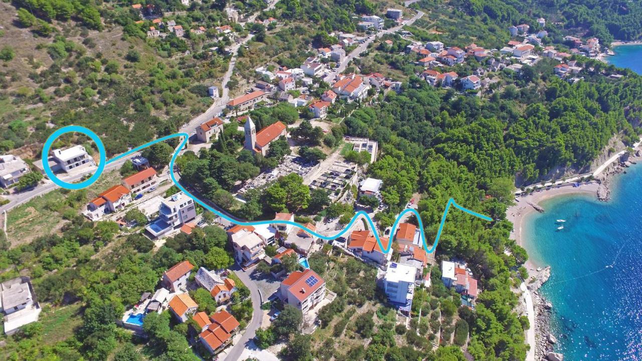 Apartmani Jurica I Ankica Brela Buitenkant foto